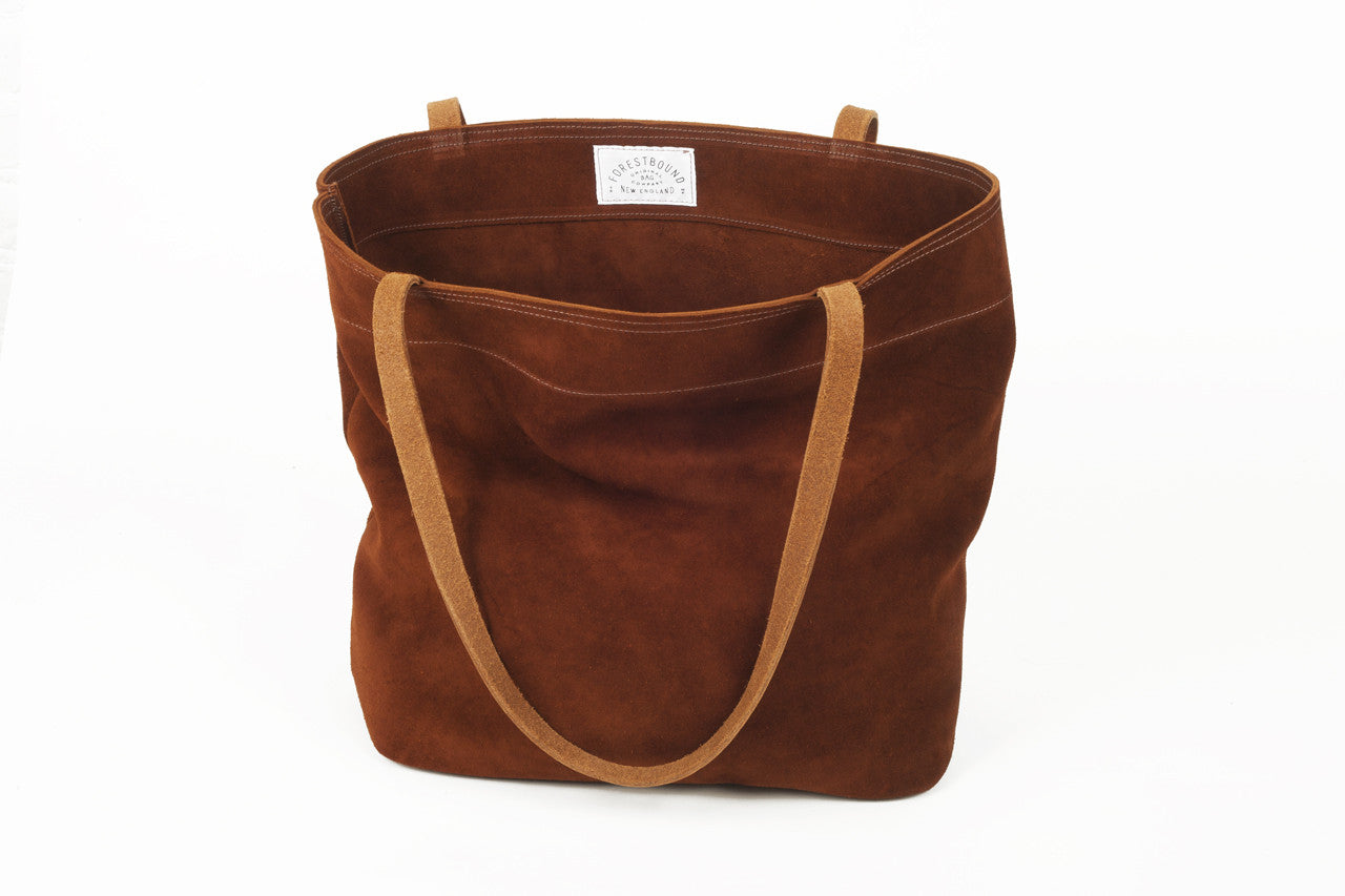 Suede Market Tote