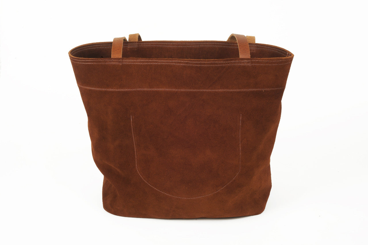 Suede Market Tote