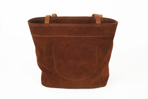 Suede Market Tote