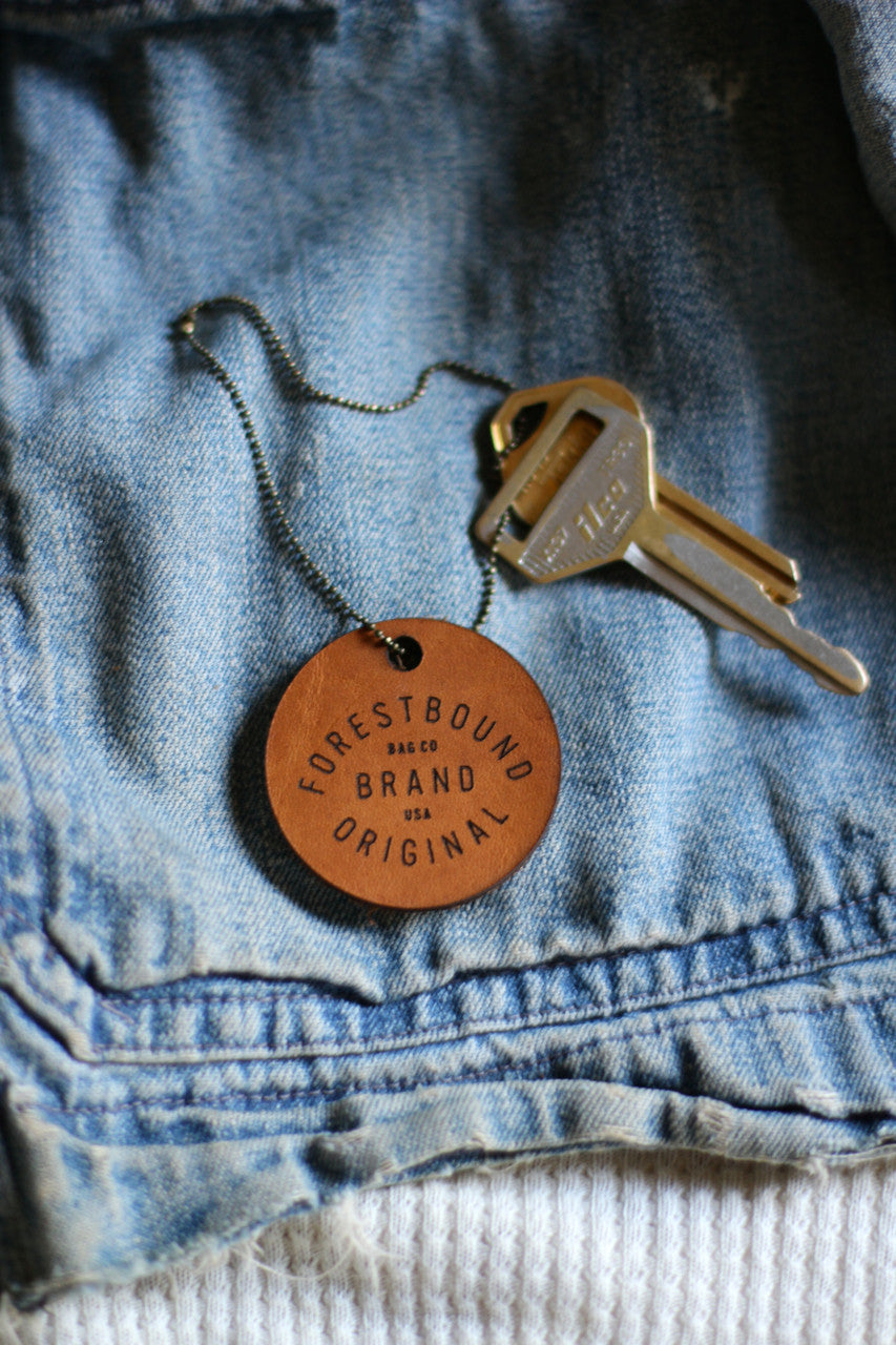 FORESTBOUND Leather Key Chain