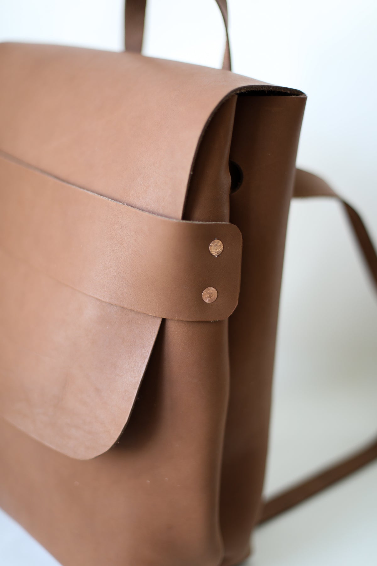 Leather Knapsack