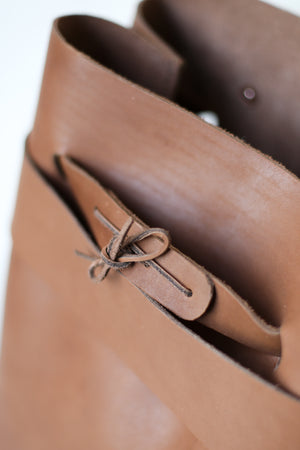 Leather Knapsack
