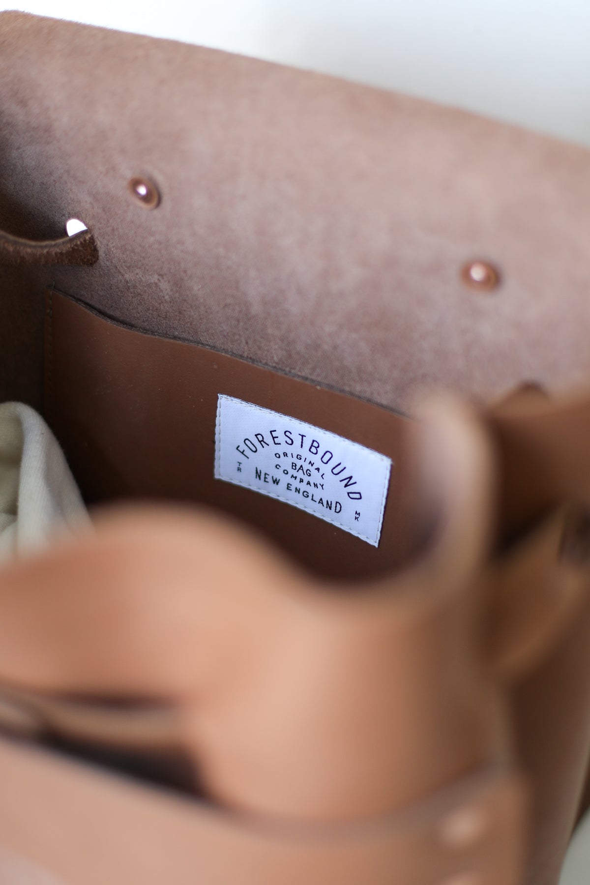 Leather Knapsack