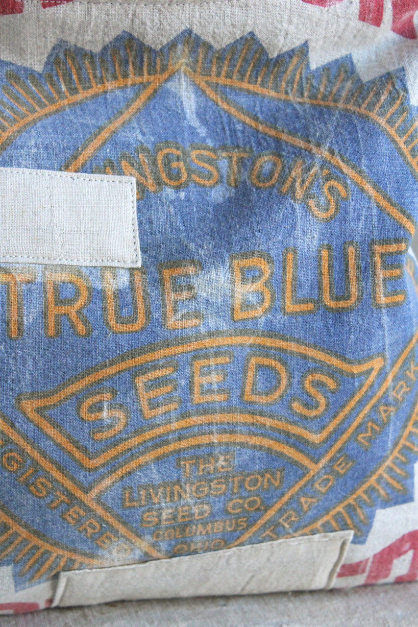 1940's era True Blue Seeds Extra Large Utility Pouch