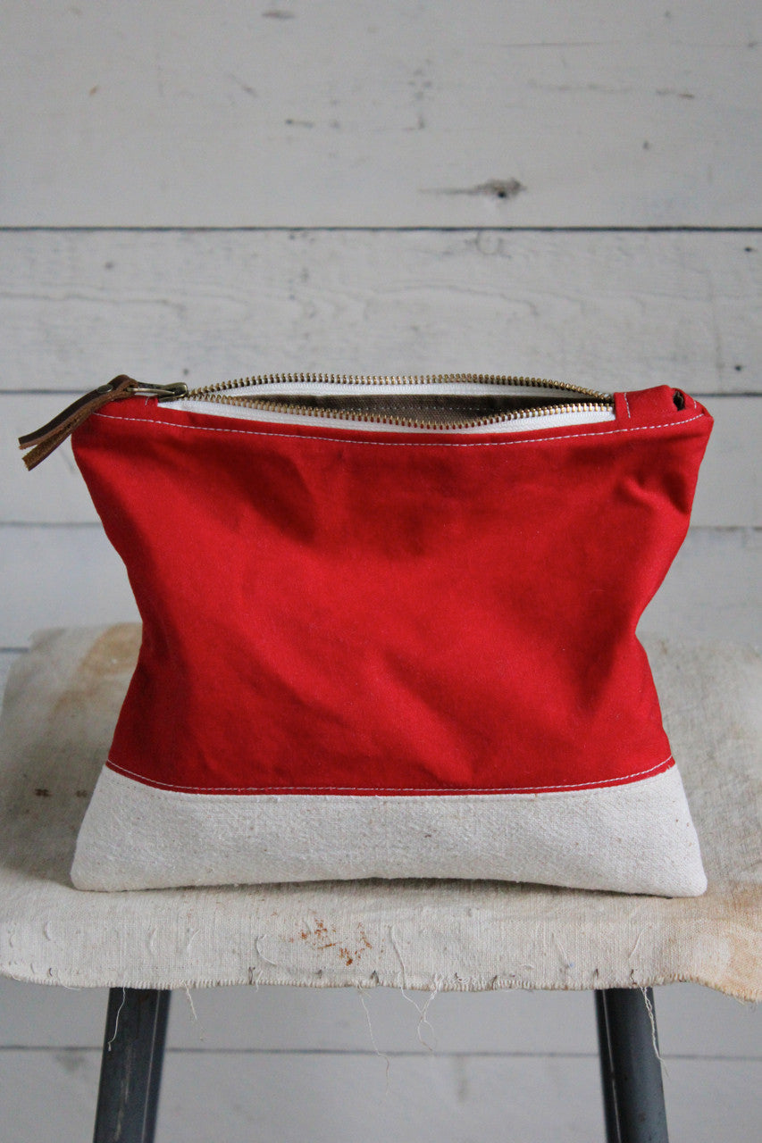 1950's era Canvas Utility Pouch