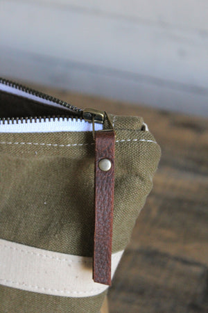 1950's era Canvas & Camo Utility Pouch