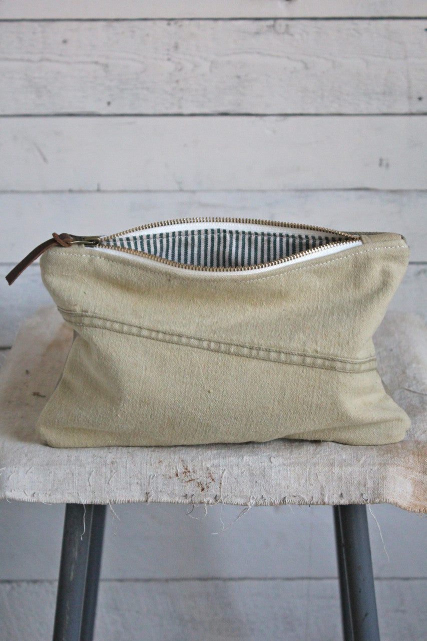 WWII era Canvas Utility Pouch