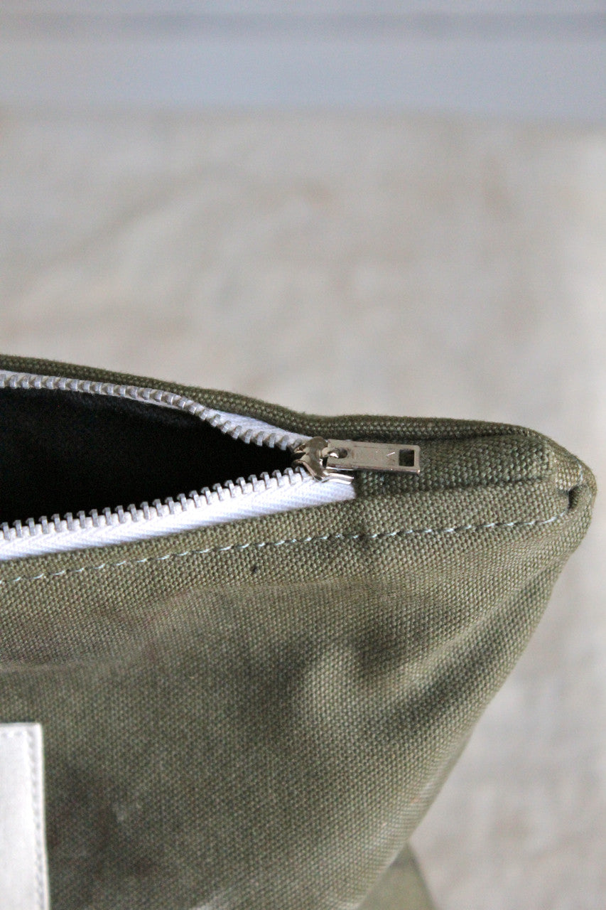 WWII era Canvas Utility Pouch