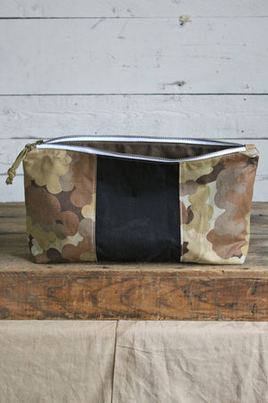 Korean War era Cloud Camo & WWII era US Navy Canvas Utility Pouch
