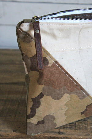 1950's era Canvas & Camo Utility Pouch