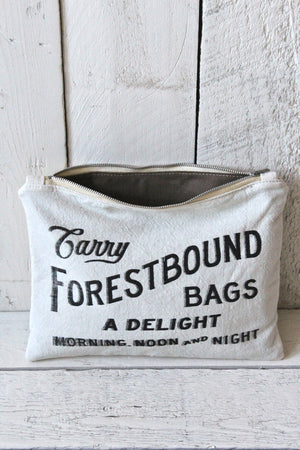 1950's era Cotton Logo Pouch
