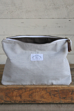 1950's era Striped Cotton & Lumber Apron Utility Pouch