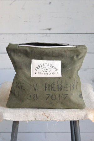 WWII era Canvas Utility Pouch