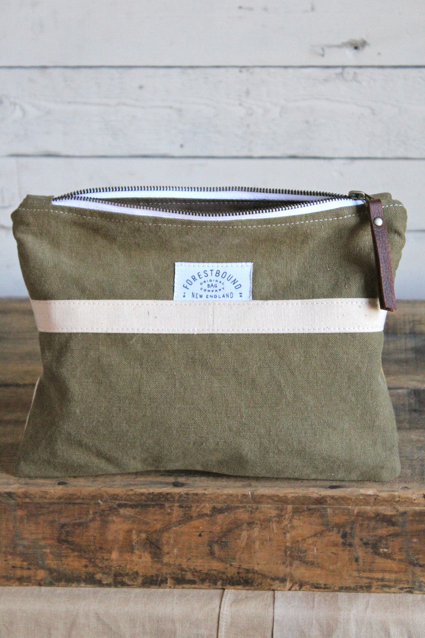 1950's era Canvas & Camo Utility Pouch