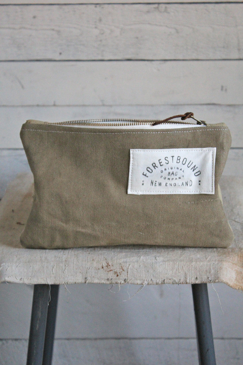 WWII era Canvas Utility Pouch