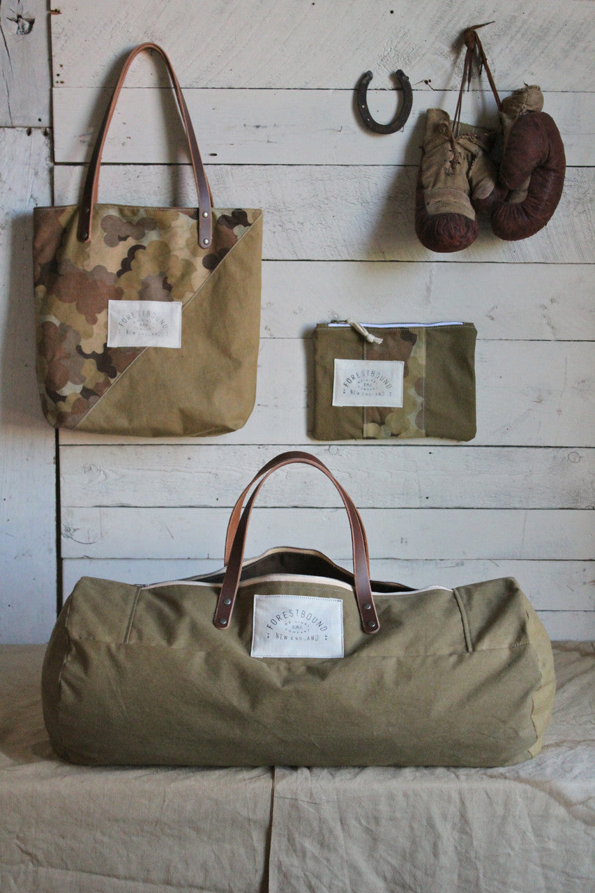 RAFFLE TICKET - Canvas & Cloud Camo Tote Bag