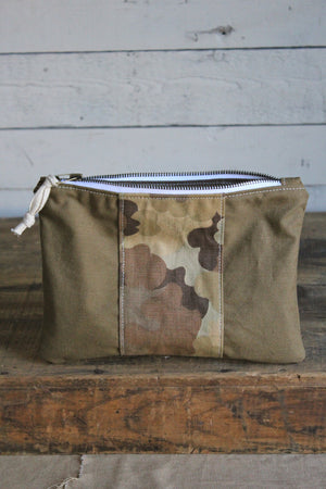 RAFFLE TICKET - Canvas & Cloud Camo Utility Pouch