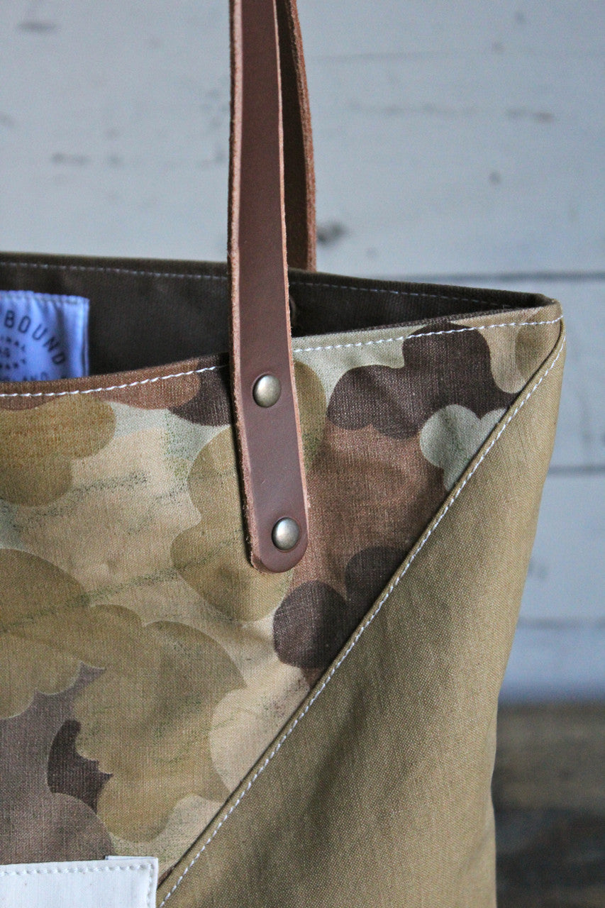 RAFFLE TICKET - Canvas & Cloud Camo Tote Bag