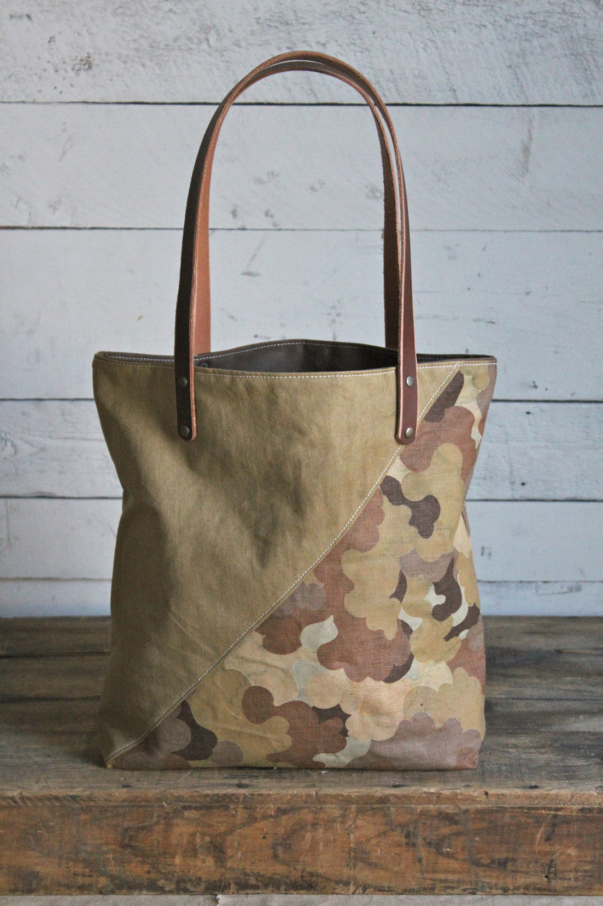 RAFFLE TICKET - Canvas & Cloud Camo Tote Bag