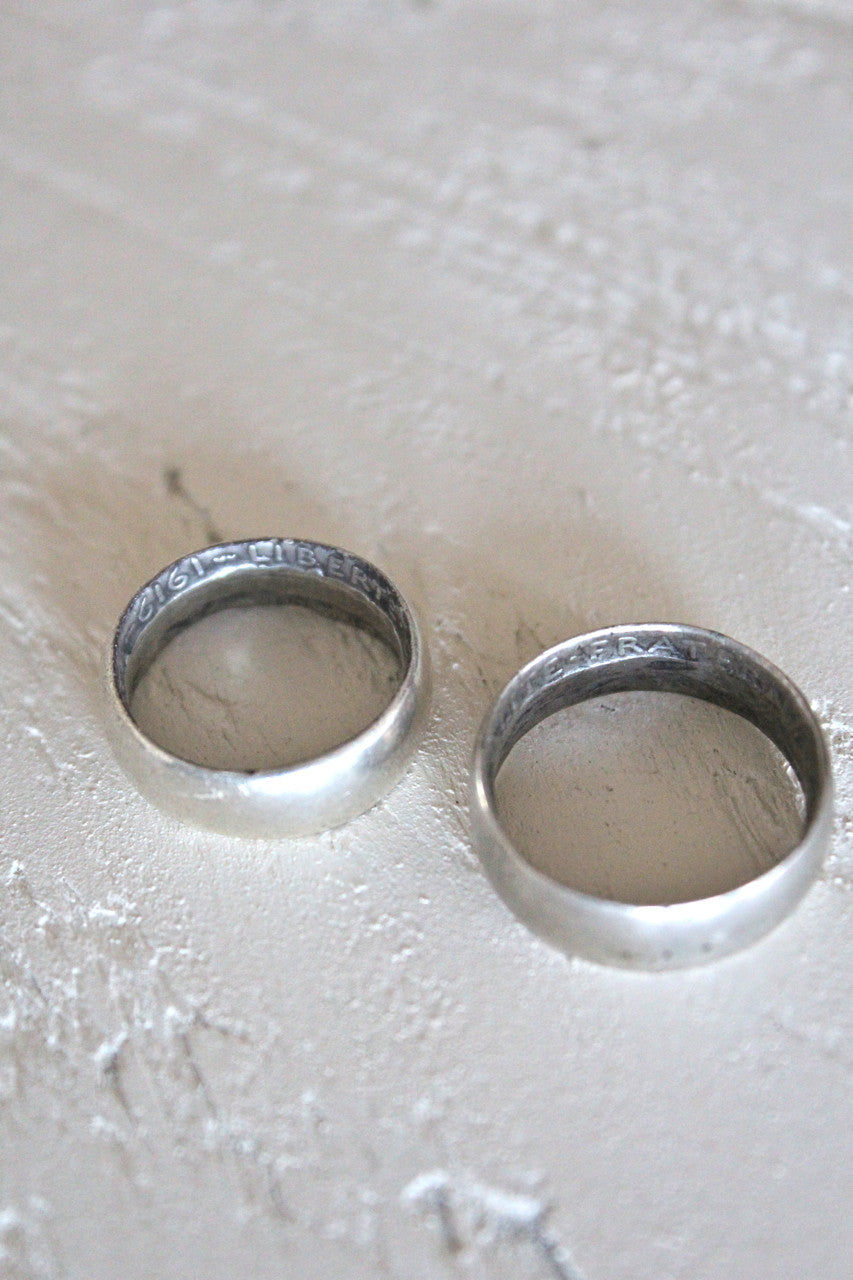 World War 1 Trench Art Rings