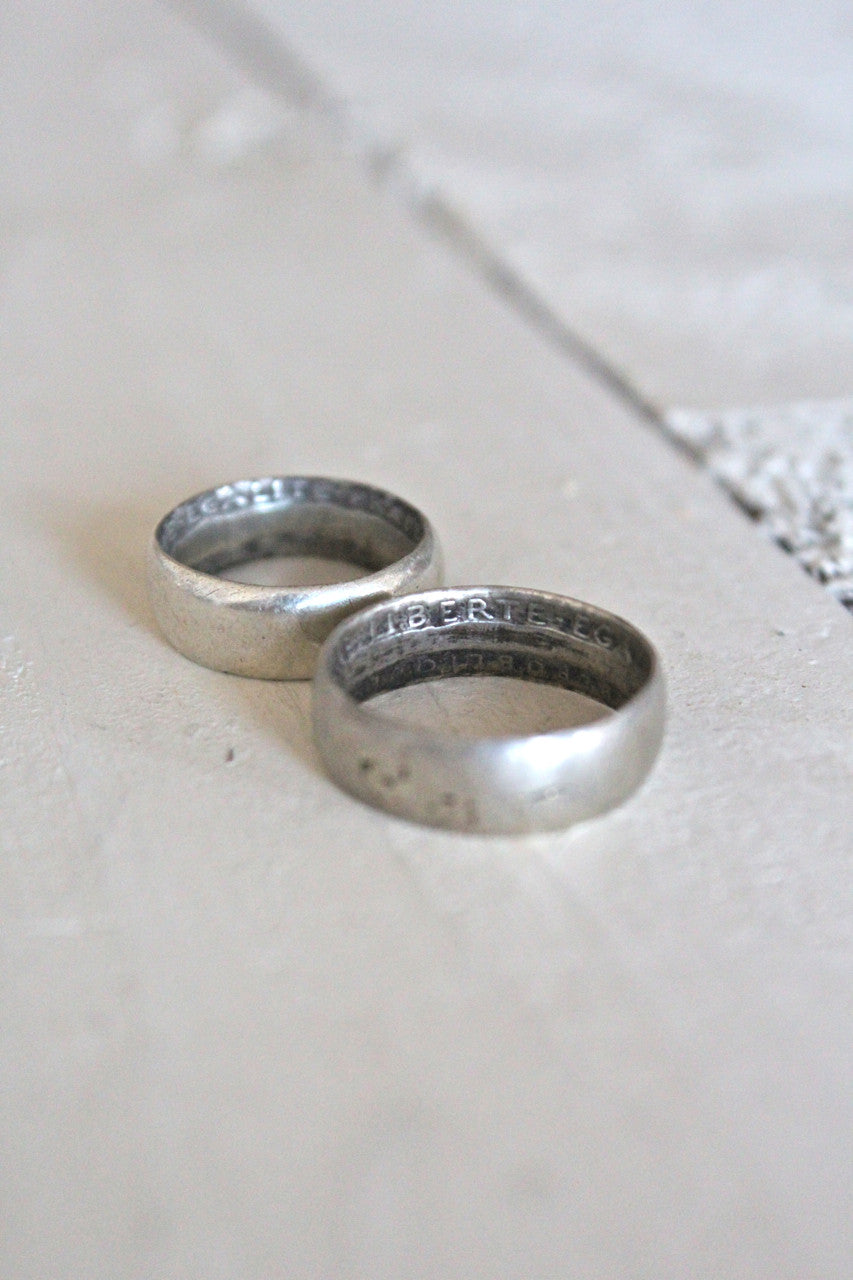 World War 1 Trench Art Rings