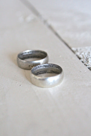 World War 1 Trench Art Rings