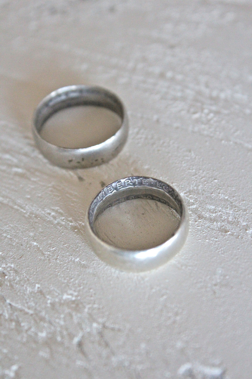 World War 1 Trench Art Rings