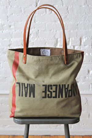 1950's era Mail Sack Tote Bag