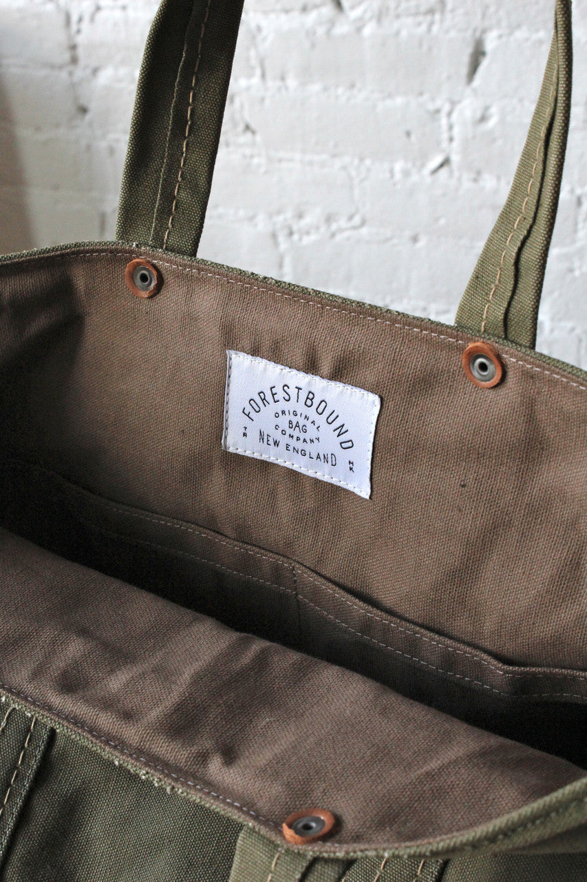 WWII era Canvas Tote Bag