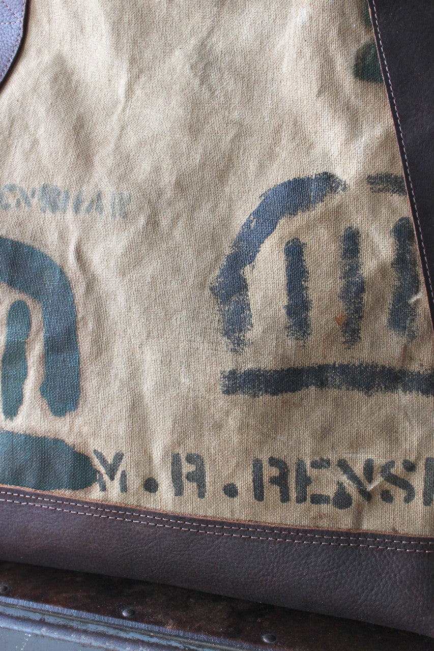 WWII era Canvas Carryall