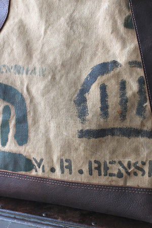 WWII era Canvas Carryall
