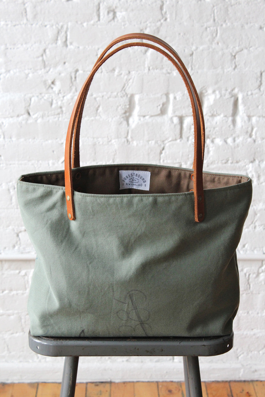 WWII era Canvas Tote Bag