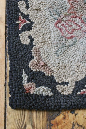 1950's era Floral Rug