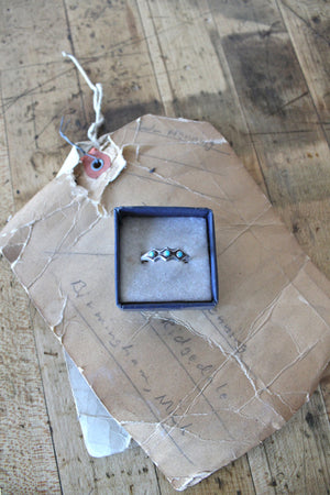 Turquoise and Sterling Ring (2)