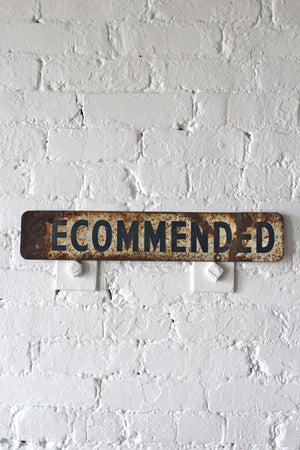 Recommended Metal Sign