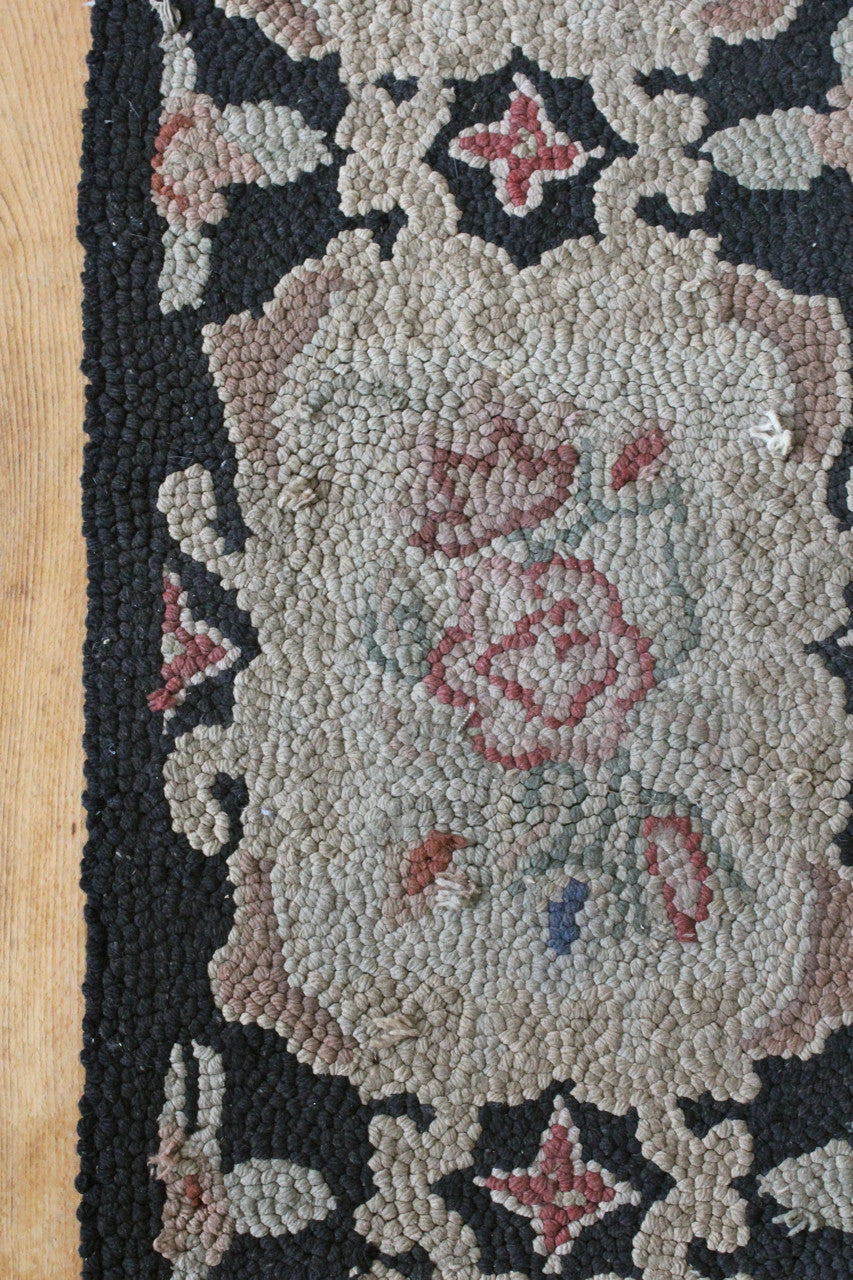 1950's era Floral Rug