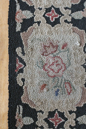 1950's era Floral Rug