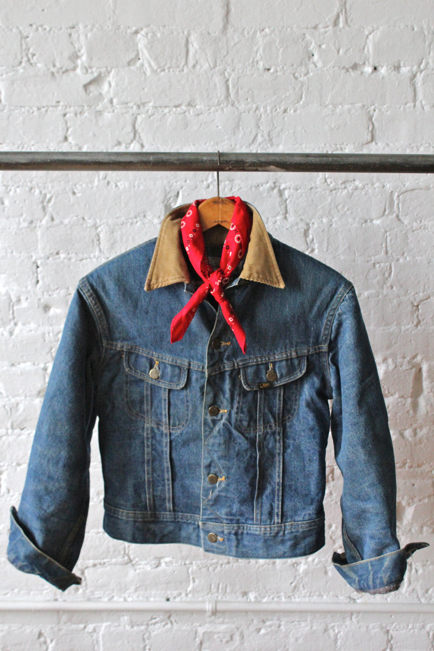Lee Storm Rider Blanket Lined Denim Jacket