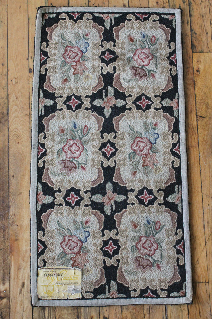 1950's era Floral Rug