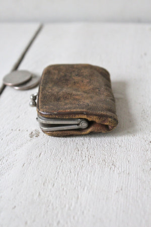 Leather Change Purse