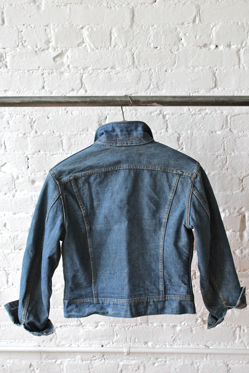 Lee Storm Rider Blanket Lined Denim Jacket FORESTBOUND