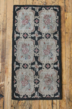 1950's era Floral Rug