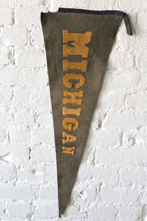 1930's era Michigan Felt Pennant