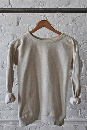 Light Grey Crew Neck Sweatshirt
